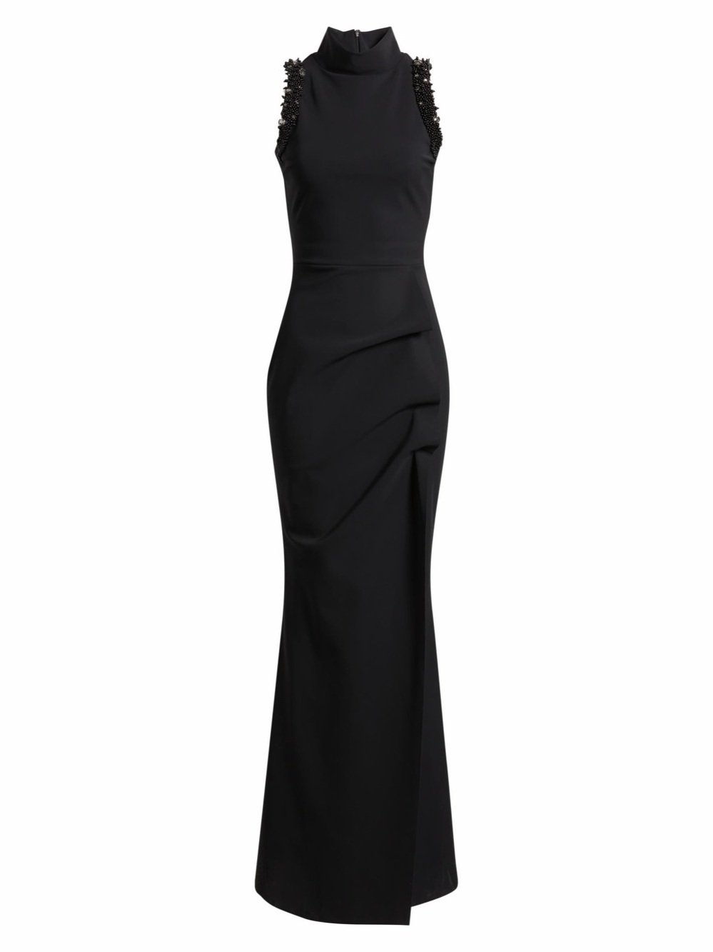 Chiara Boni La Petite Robe Siman Bead Detail Sleeveless Mermaid Gown